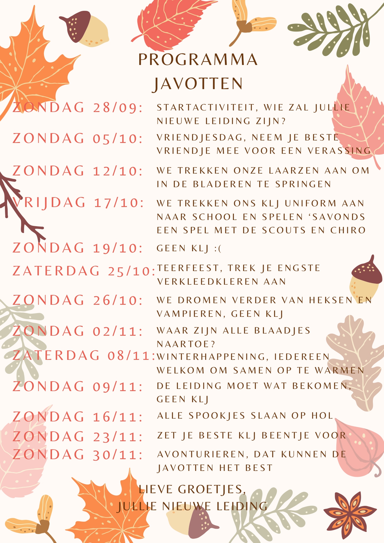 Programma Javotten